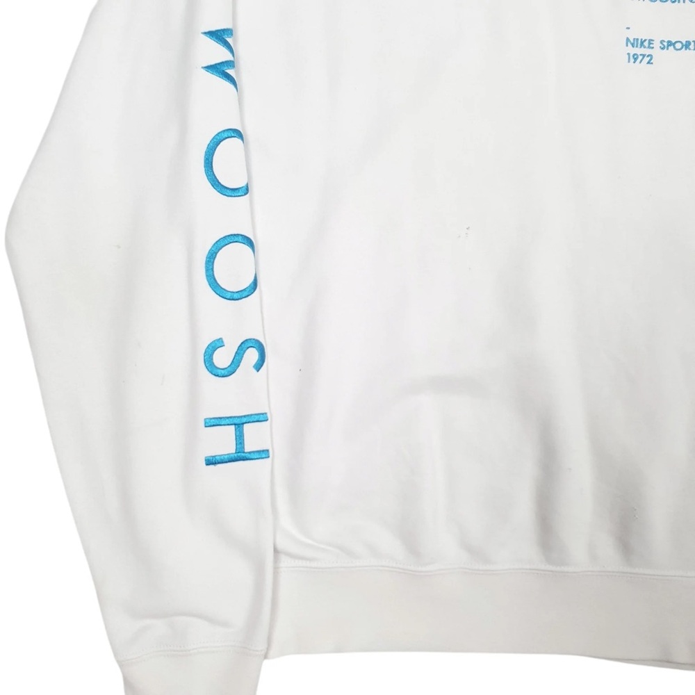 Nike White‎ Crewneck with Light Blue Accents